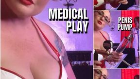 Dick Check-up Doctor visit with a Naughty Fetish Nurse