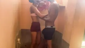G-rated Bollywood Star Aiko Divya Gets It On with Ex Michel in Private&#x1F92B; Bathroom