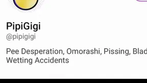 Pee Desperation: Rushing and Barely Made it