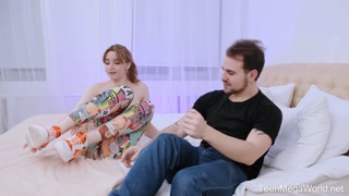 X-Angels - Eva Tender - Working out on a dick