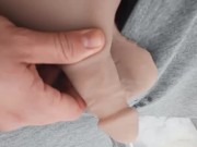 FTM Long Hot Piss in Snow