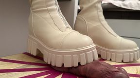 White Boots shoejob