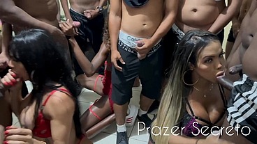 Rolou uma suruba com os torcedores antes do jogo do flamengo
