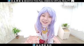 Sexy Japanese girl Cocona Himekawa pleases her boyfriend,in VR.