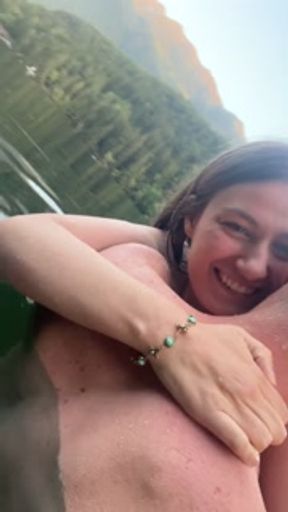 Wild swim, naked and soaked