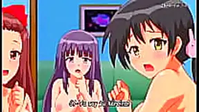 Naive Anime Boys First Taste of Pleasure Ends in Hot Creampie Desires