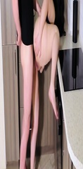 Bbw MILF culo follada y creampied por hijastro en la cocina