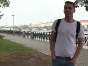 CZECH HUNTER 364 -  Handsome Looking Hunk Gets Cash To Suck & Fuck A Big Dick