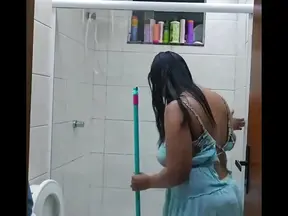 Dad Made Me Clean the Bathroom While Watch