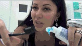 I brush my teeth and blow bubbles Bb