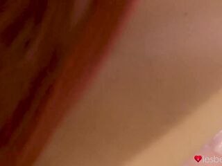 Large bazookas redhead eats her ally's sweet vagina - Lesbea