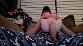 Amazing Sex Doll Rides Huge Cock and takes EVERY inch like a little slut!!