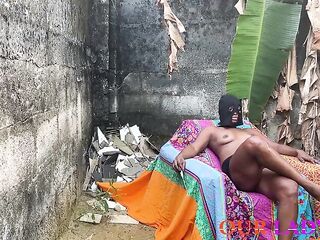 A Playful Day With My Black Lascivious Neighbour Outside The Abode