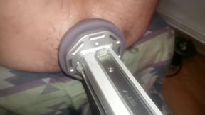 Massive Dildo Streched Ass