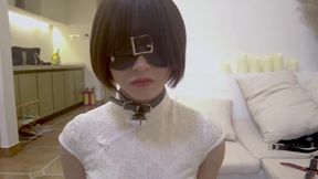 Mz18 - a Puppy Wearing Pajamas, Bound to Extreme Limits
