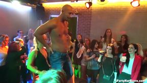 Horny babes are in the mood to have casual sex in a local night club