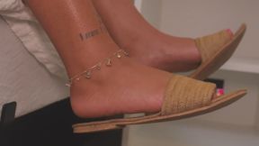 Morning Routine: Foot Model Edition. Feet POV.