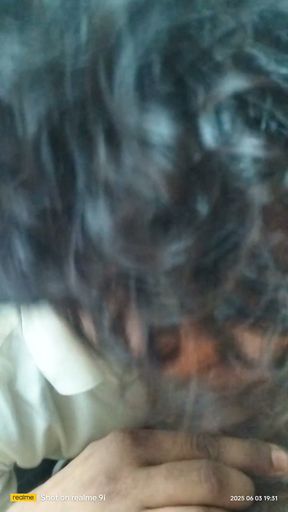 Desi hot friend went to my room and sucked his big dick   Clip 1
