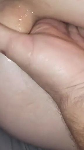 Extreme Homemade Anal Fisting Real Couple to Orgasm, Hand in Ass
