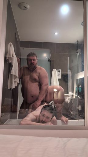 Stepdad Fuck Me in the Bathroom