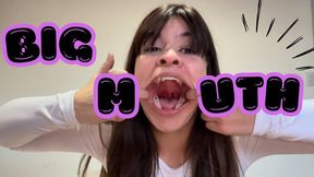 Big mouth , yawning
