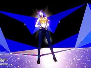 [MMD] (G)I-DLE - LATATA Kaisa Hot Kpop Dance League of Legends KDA 4K 60FPS