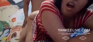 Big-Titted Latina Screams for Cock