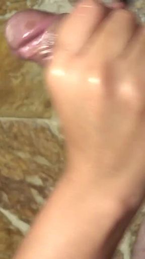 Unforgettable moment from &quot;Great close up handjob finishing on her natural black, sexy and long fingernails&quot;