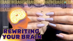 ASMR My nails write rules of submission!