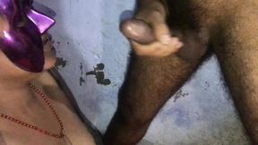 Sotali ki jabardasti muh ki chudai ki our sara pani ka muh gira diya