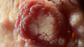 Morning Nipple Play: Extreme Close Up on My Big Tits