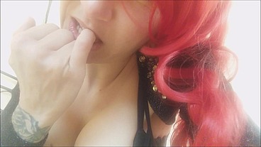my m. is always more beautiful and provocative, but she loves burping