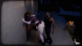 PAWG Zombie Receives a Vicious BBC Doggy Style