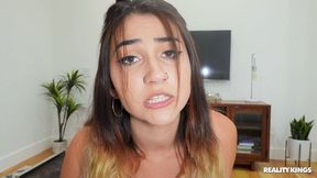 All Internal sexy brunette shows her anal creampie