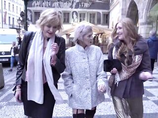 3 Aged Mothers Gonna Dominate One Toyboy and They Love It!