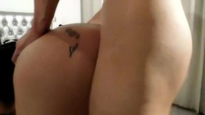 1 perla lopez, nymphomana wife, brings in the boy who makes the arrangements in the building, charges me the expenses by breaking my ass 1