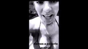 Hermosa Cecilia Galeano tiene un cuerpazo