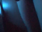 Slow motion cum drip from my ex bf cock