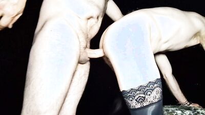 VilArea gets a hot creampie while getting her ass licked and mouth filled with hot jizz