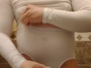 Turtleneck and big panty humiliation