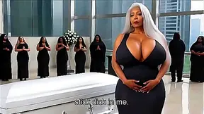 Old StepGrandma have sex with young virgin boy in elevator and give his big dick blowjob