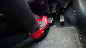 Watch a Girl Pedal Pump in Heels