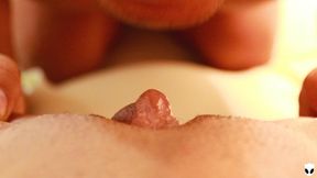 Big clit Pussy licking until Orgasm POV