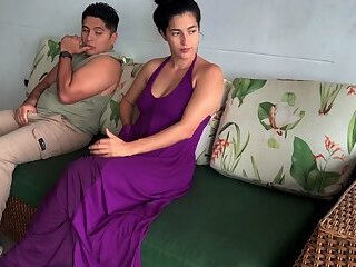 In a job interview and masturbate in front of the audience!