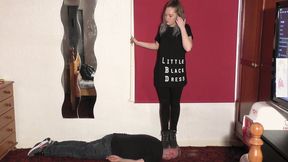 Crushing Her Slave Skull Under Her Boot Heels