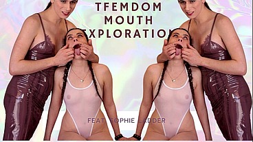 Ziva Fey TFemdom Mouth Exploration By Sophie Ladder