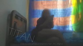 Sneaky girlfriend cheats on phone before my big cock takes over