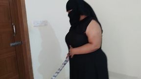 Indian Desi tramp gets pounded by perverted son during mom's cleaning break