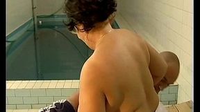 Brunette busty old mom fucked