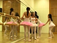 Sex pro teaches Hot ballet girl orgy